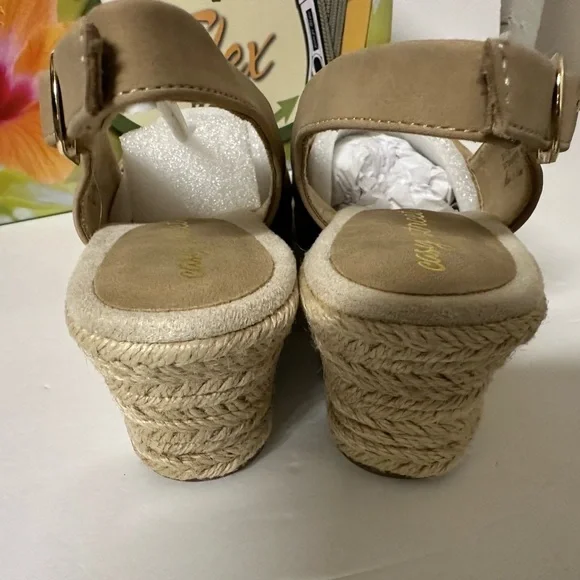 Easy Street Womens Maureen Wedge Sandals Size 8 - Picture 6 of 7